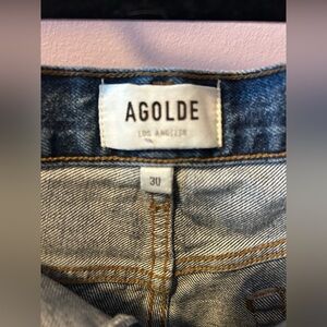 Agolde Blue Denim Jeans